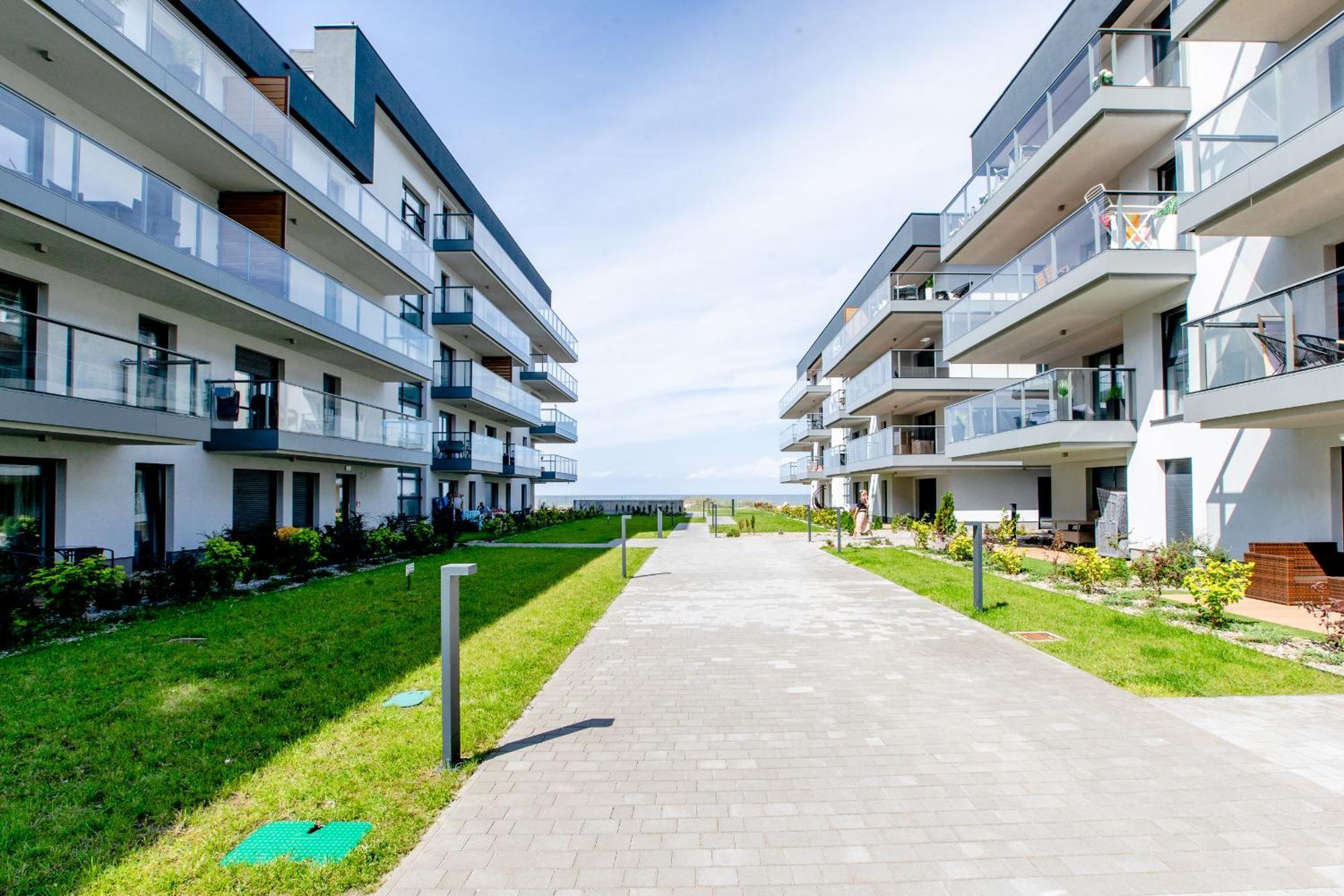 Apartament Linia Komfortu Gardenia Dziwnow Z Widokiem Na Morze Epapartamenty Экстерьер фото